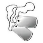 Personalized Military Dog Tags - Sets